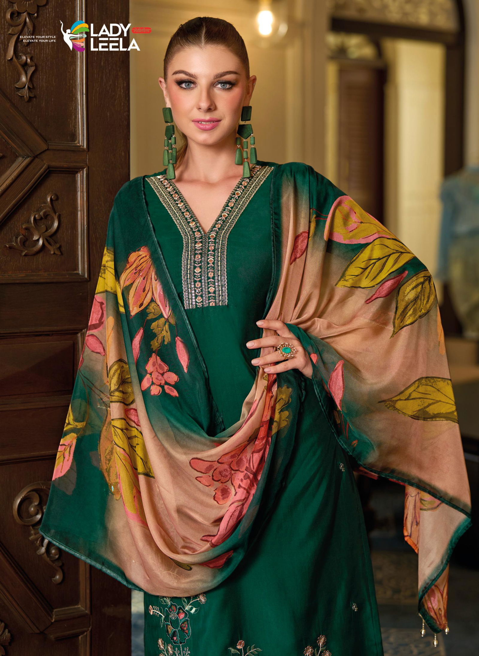 Shahida By Lady Leela Viscose Silk Readymade Suits Wholesale Shop In Surat